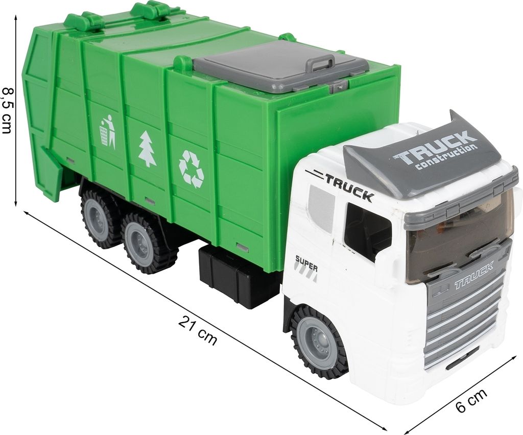 Malplay Müllauto mit 4 Müllcontainer | | Kaufland.de