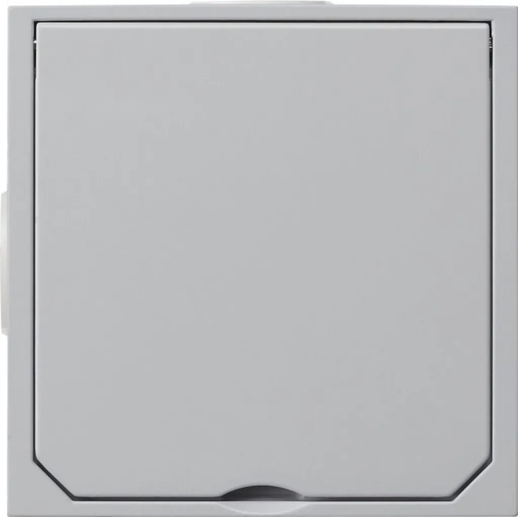 Gira 011800 Boîtier de sol vide en aluminium coulé robuste et durable