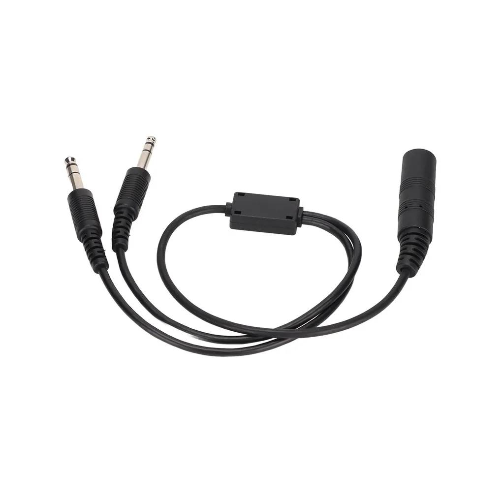 Solution Adaptateur Casque Hélicoptère - Résout Problème Double Fiche - 2