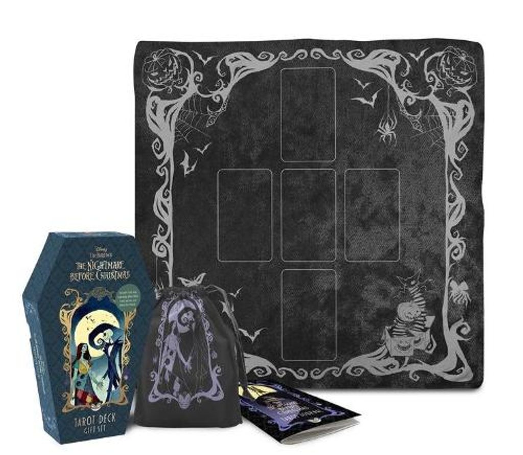 Tarotdeck und Reiseführer zum Thema Nightmare Before Christmas