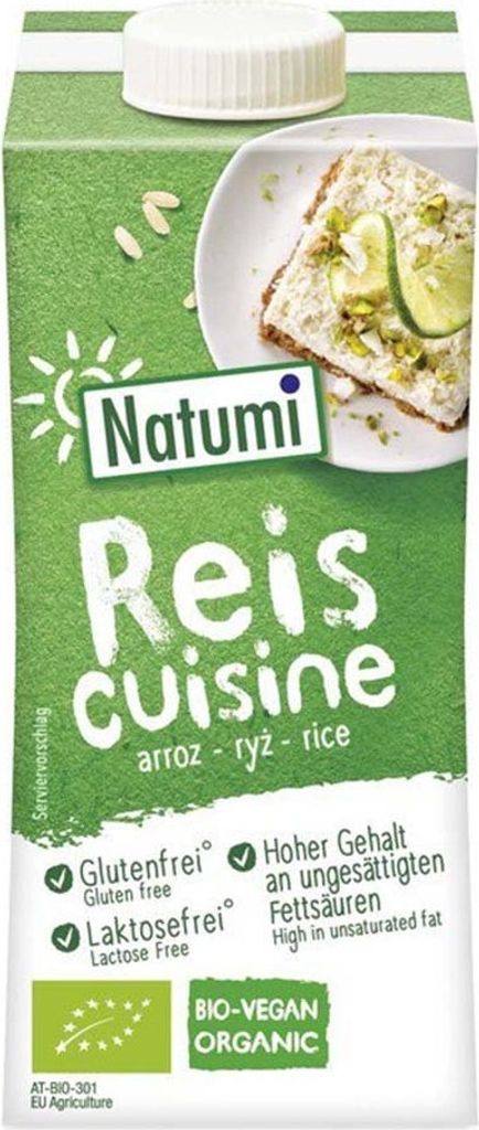 CREME DE RIZ POUR LA CUISSON ET LA PATISSERIE SANS SUCRE, Image du produit 