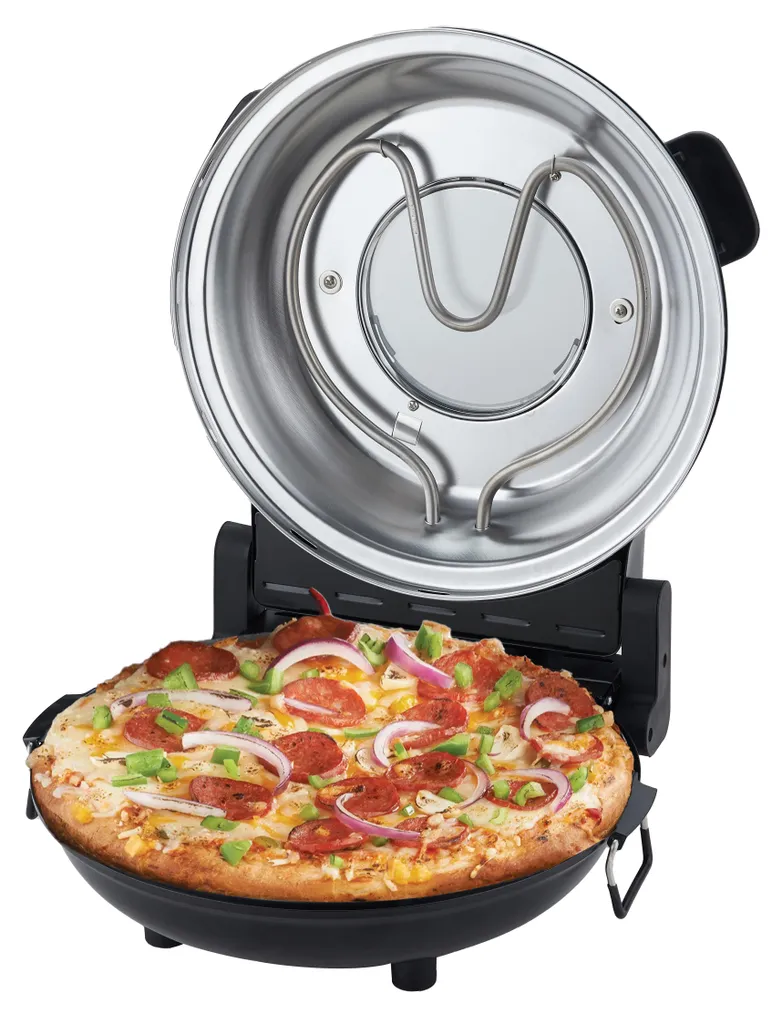 Four à pizza électrique noir Elta PZ-1200 pour pizza maison 30cm