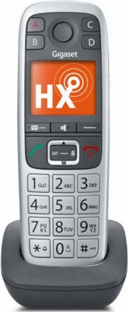 Gigaset E560HX Cordless Senior - Tasti Grandi e Volume Extra Alto