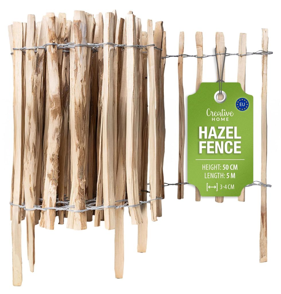 Creative Home houten schutting 50cm hoog en 5m lang, Productafbeelding 
