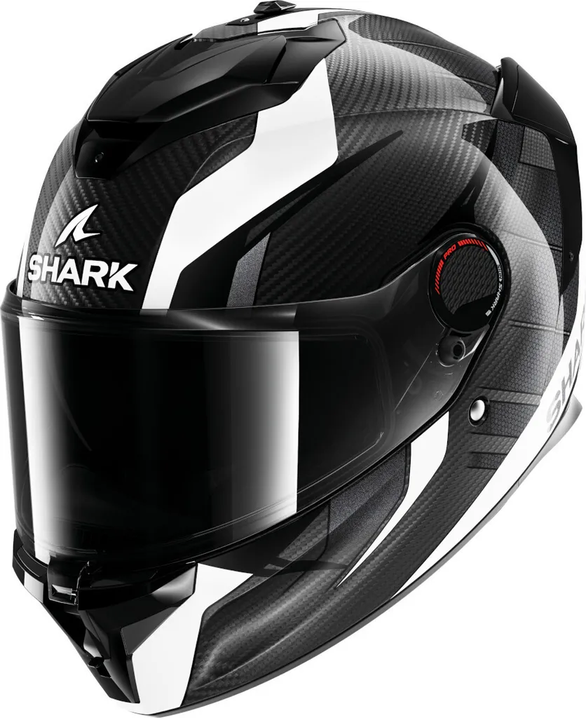 Casque Shark Spartan GT Pro carbone avec écran solaire et boucle DD
