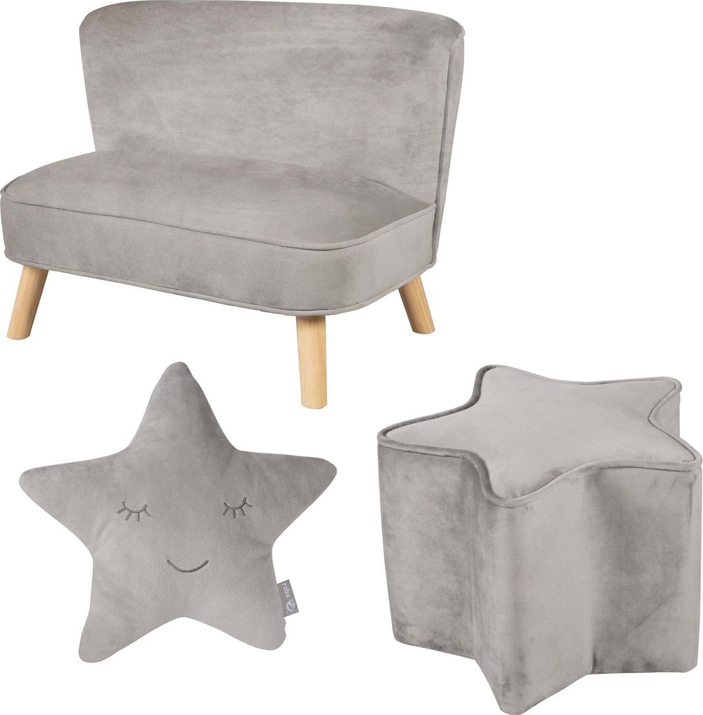 roba Bundle "Lil Sofa" včetně dětské pohovky, hvězdičkového Obrázek produktu 