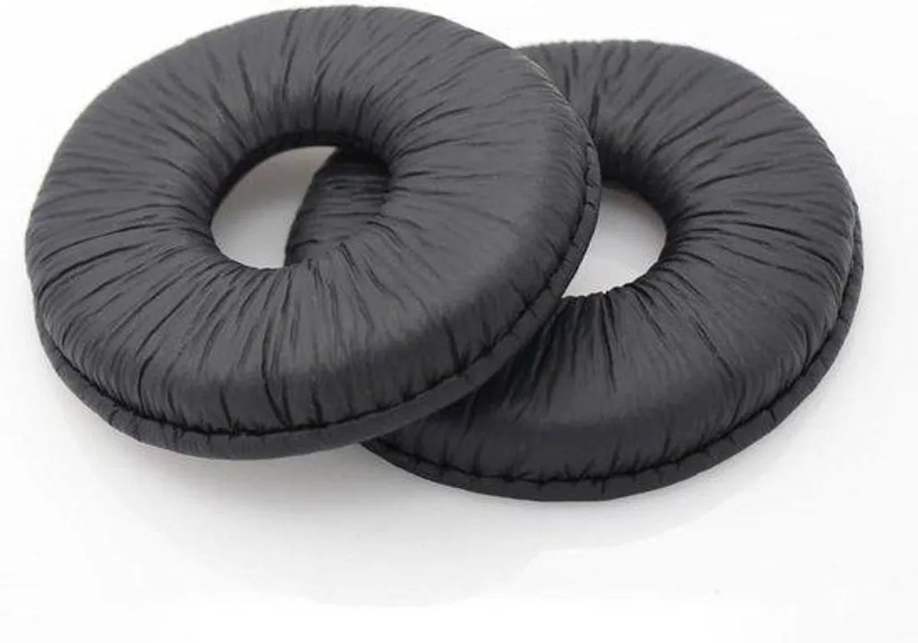 Coussinets DJ1200 DJ1210 - Mousse souple pour casque Technics - Noir Paire