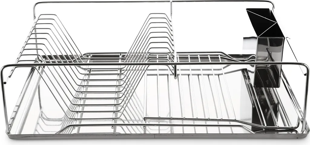Centre de rinçage robuste en inox 18/10 avec bac de récupération d'eau
