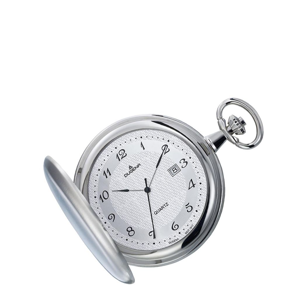 Dugena Taschenuhr mit Kette 4460301-1 Savonette mit Produktbild 2