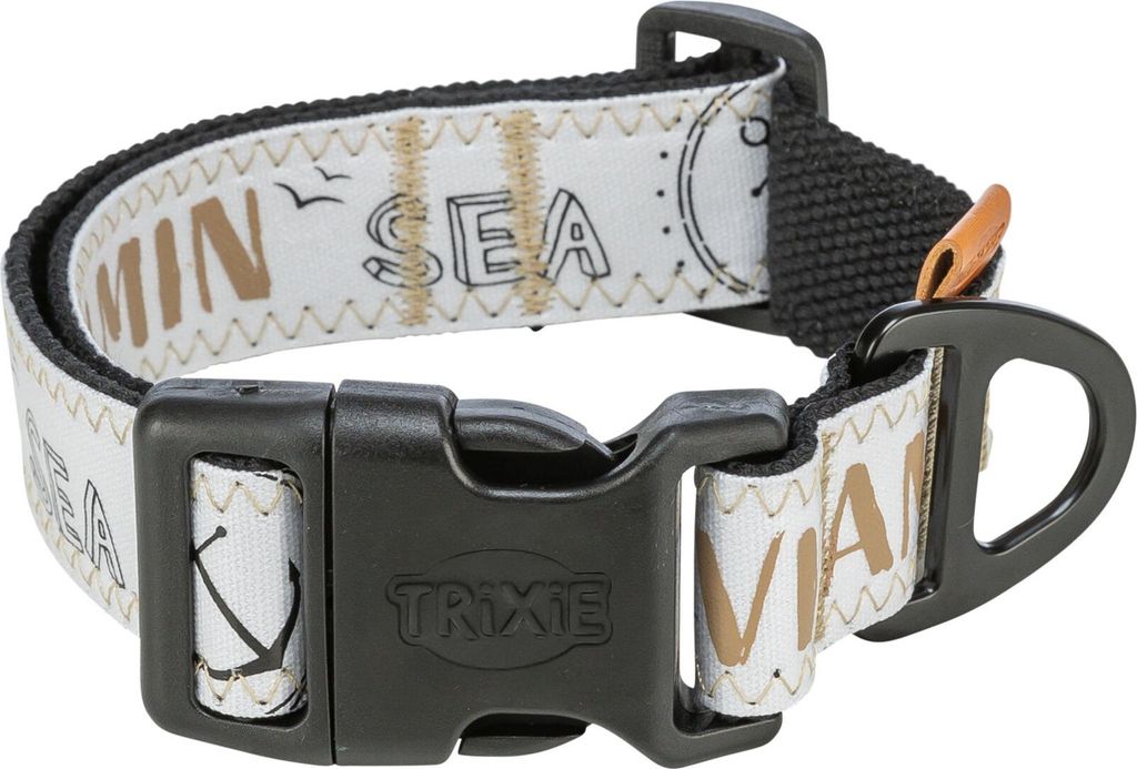 TRIXIE BE NORDIC Halsband, extra breit - schwarz - 40–60 cm/38 mm