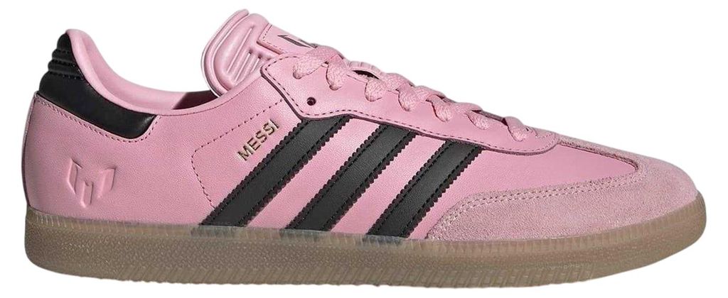 Adidas - "Messi" Sneaker für Damen, Leder GT15704 (43 EU) (Pink/Schwarz/Gummi Rosa)