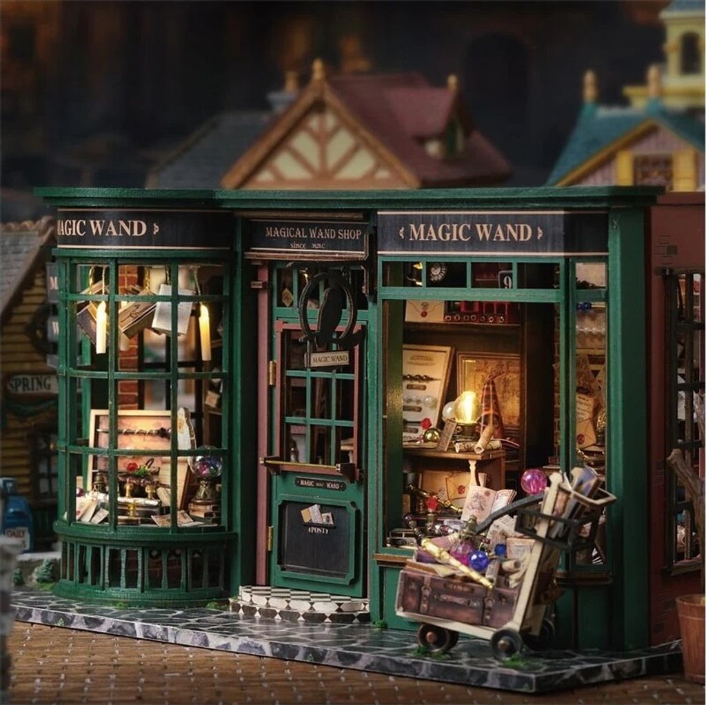 DIY Book Nook - Harry-Potter-Miniaturladen | Puzzle 3D | Produktbild 14