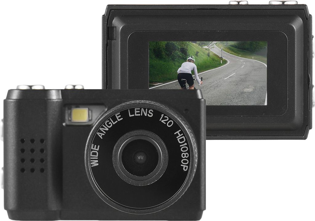Mini-Digital-Videokamera, 1080P-Camcorder, eingebauter Akku Produktbild 