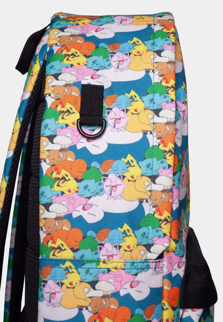 Sac à dos Pokémon Starter imprimé robuste et confortable pour le quotidien - 3