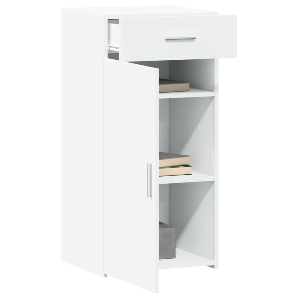 Mobile Credenza Bianca vidaXL 45cm - Arredo Design Legno Multistrato - 9