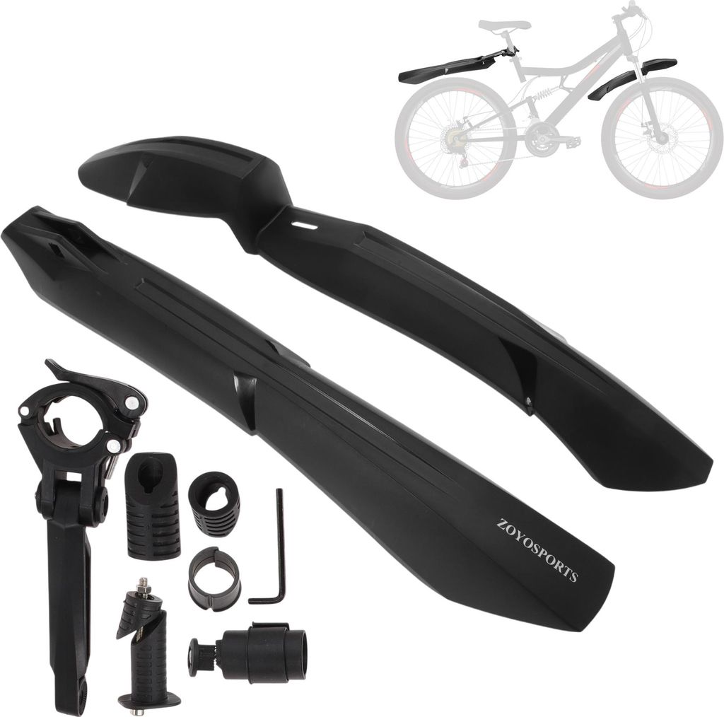 Bike Schutzbleche Set Fahrrad Radfahren Reifen Vorne und Hinten Schmutz Schützer Radfahren Rennrad Kotflügel Schutzblech für Mountainbike City B...