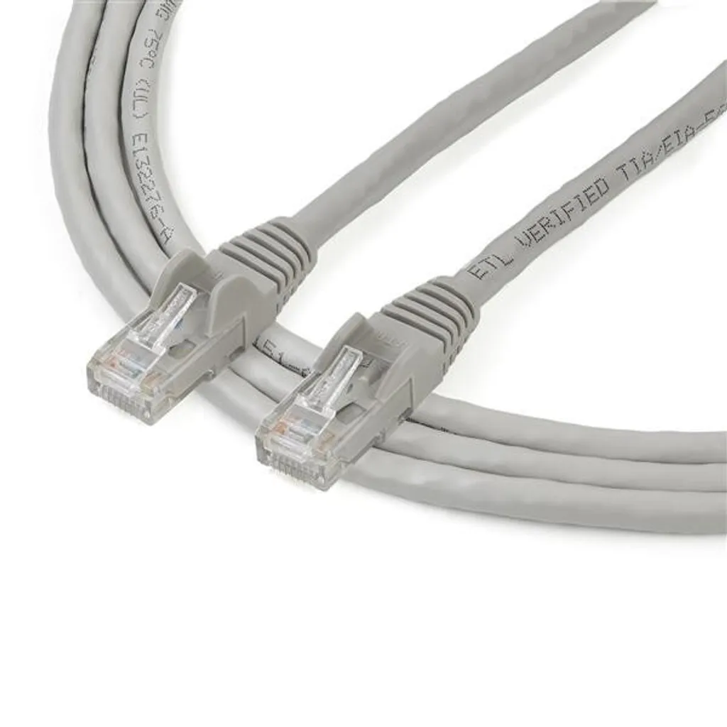 StarTech.com Cavo Cat 6 2m Grigio Antigroviglio | Patch Gigabit Professionale - 3