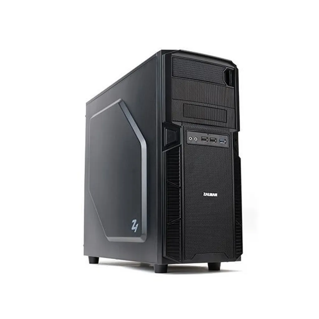 Boîtier Zalman Z1 Noir : Finissez-en avec la Surchauffe de votre PC ATX
