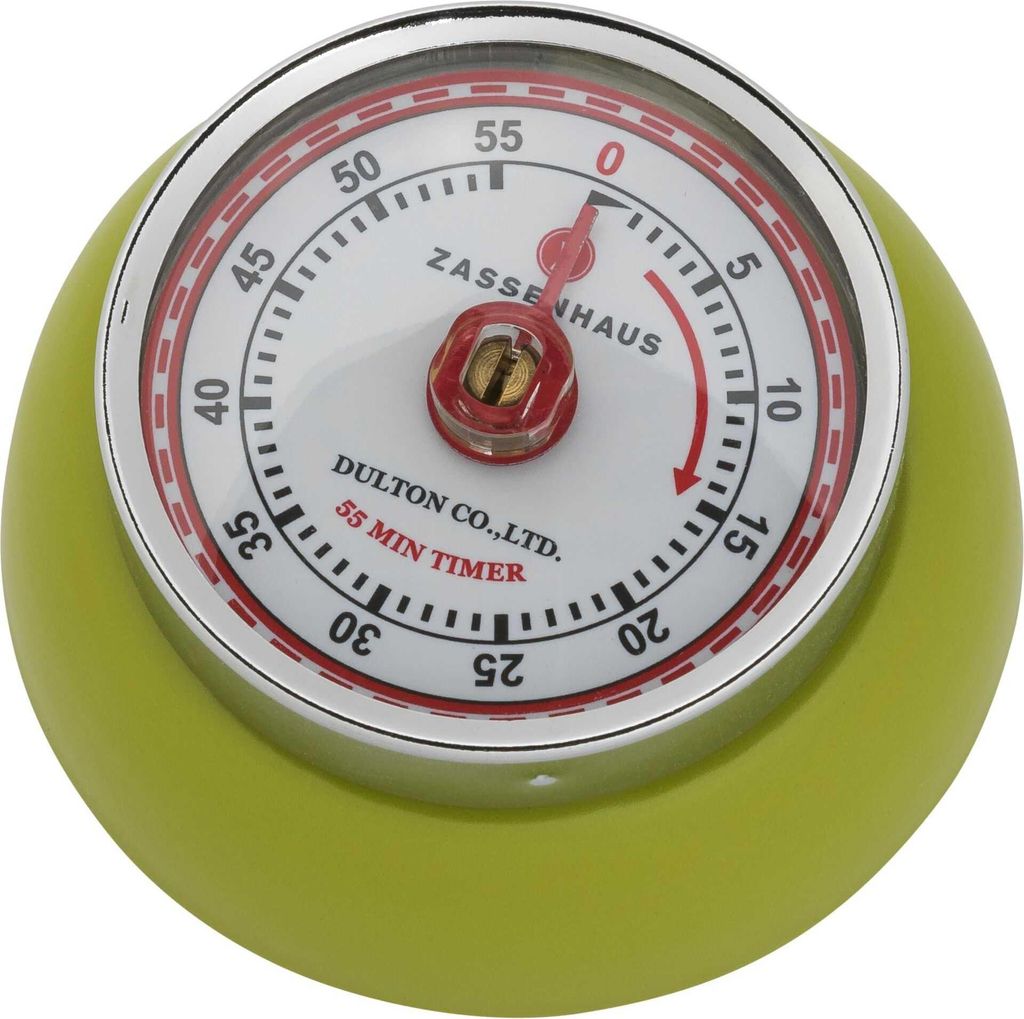 Zassenhaus Retro-Küchentimer "Speed" – Magnetisch, Design Produktbild 