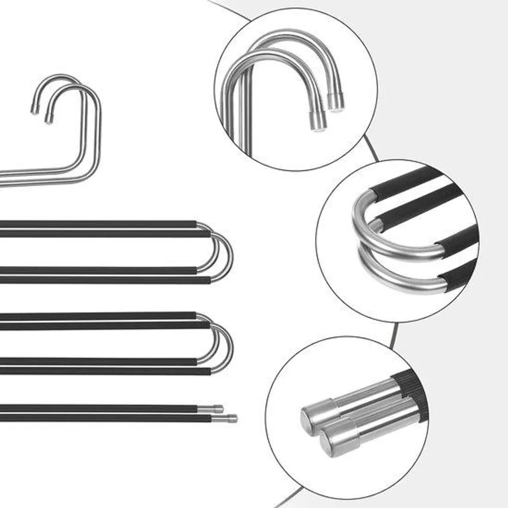 Organisateur de dressing - Crochets pour jeans et pantalons gain de place