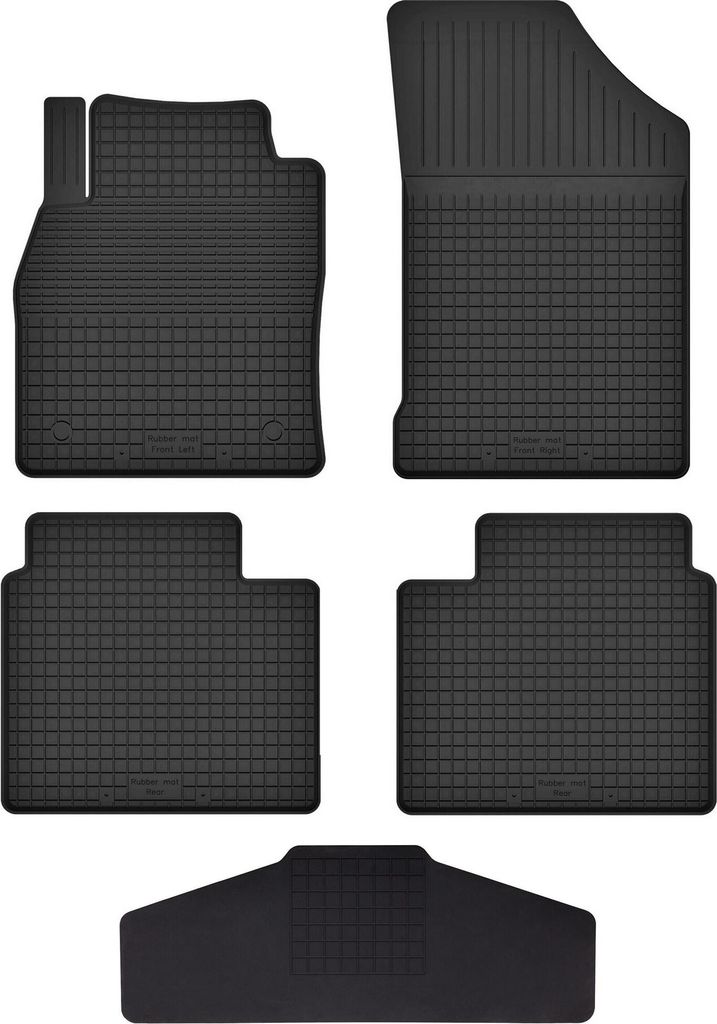 Gummi Fußmatten Set Für: Ford Ranger Raptor (2019-) Produktbild 