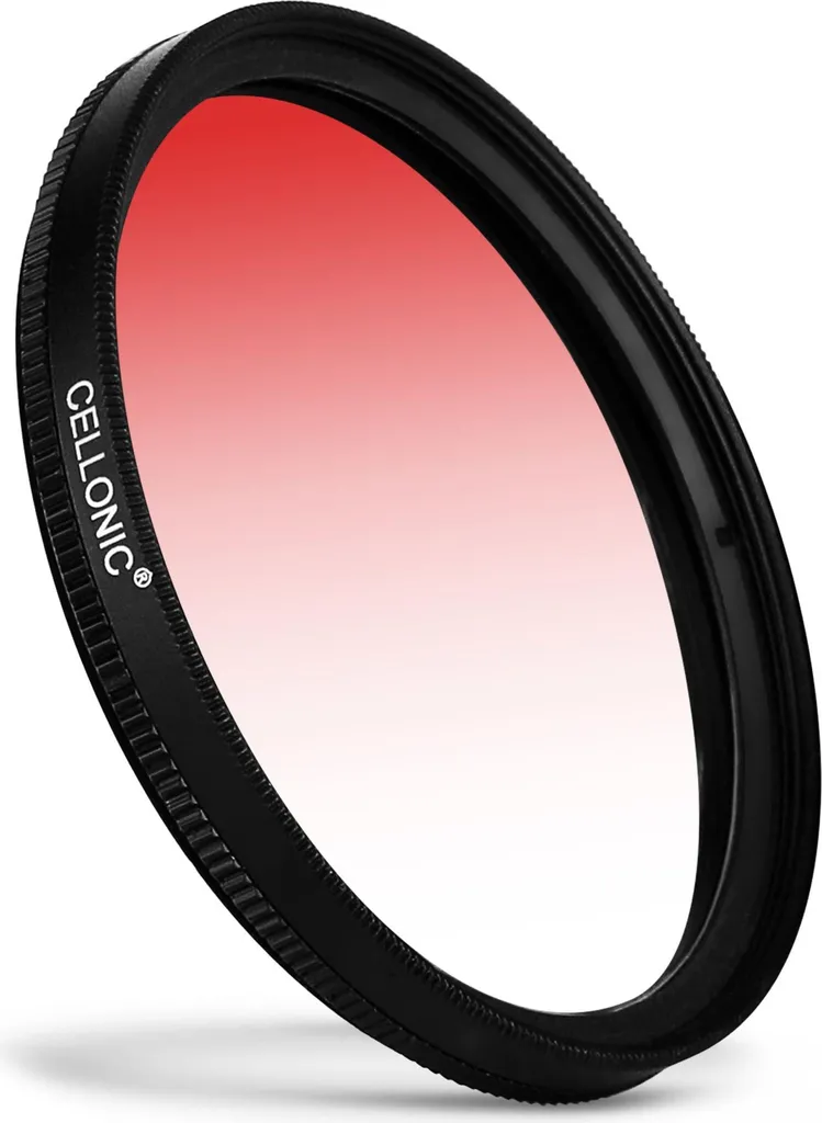 CELLONIC Filtro Gradiente Rosso: Foto da Social Senza Filtri Digitali