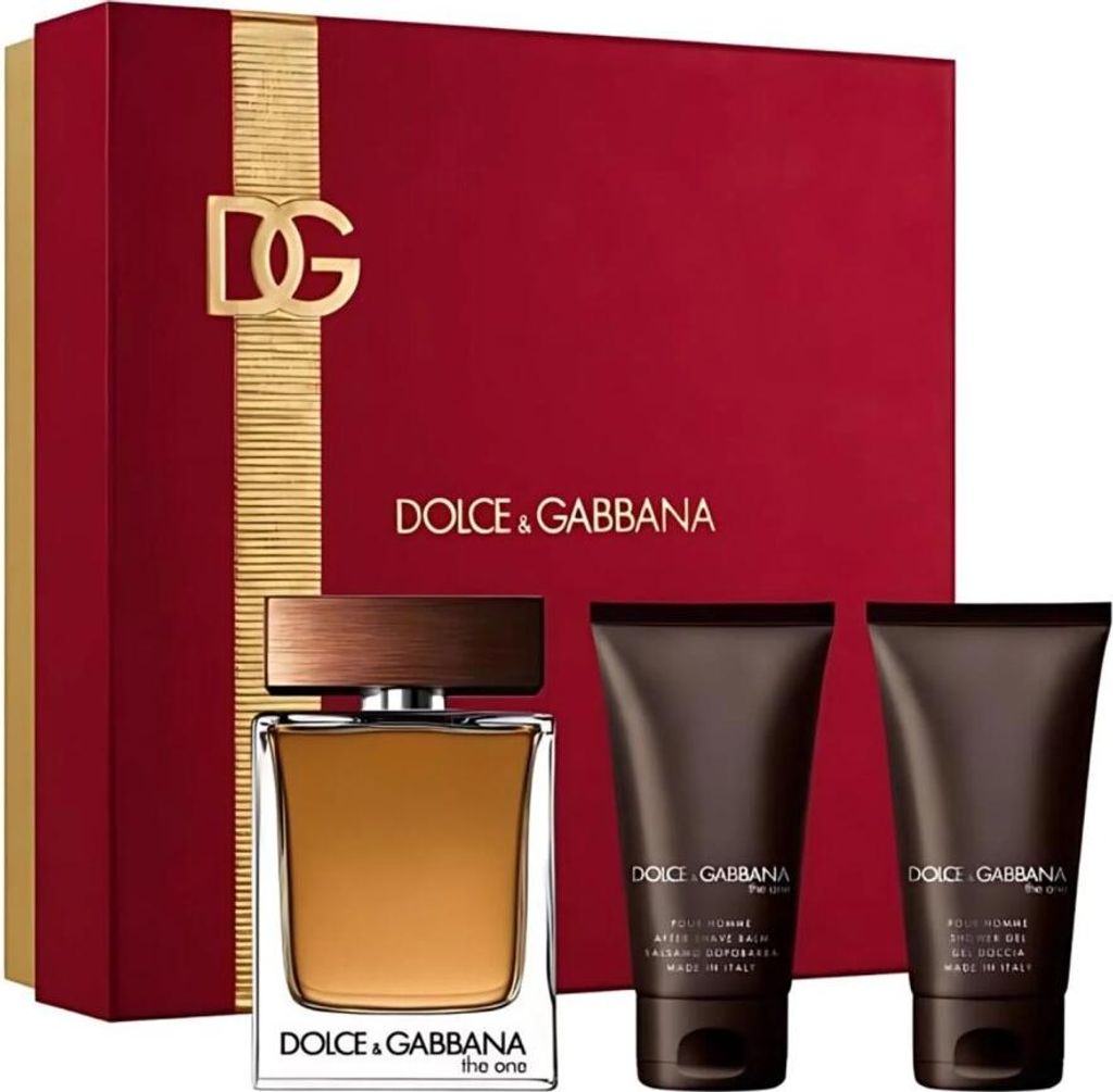DOLCE & GABBANA THE ONE FOR MEN CASE 3 Stück Produktbild 