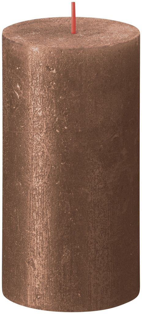 Bolsius Rustik Kerze Kupfer 130/68mm Produktbild 