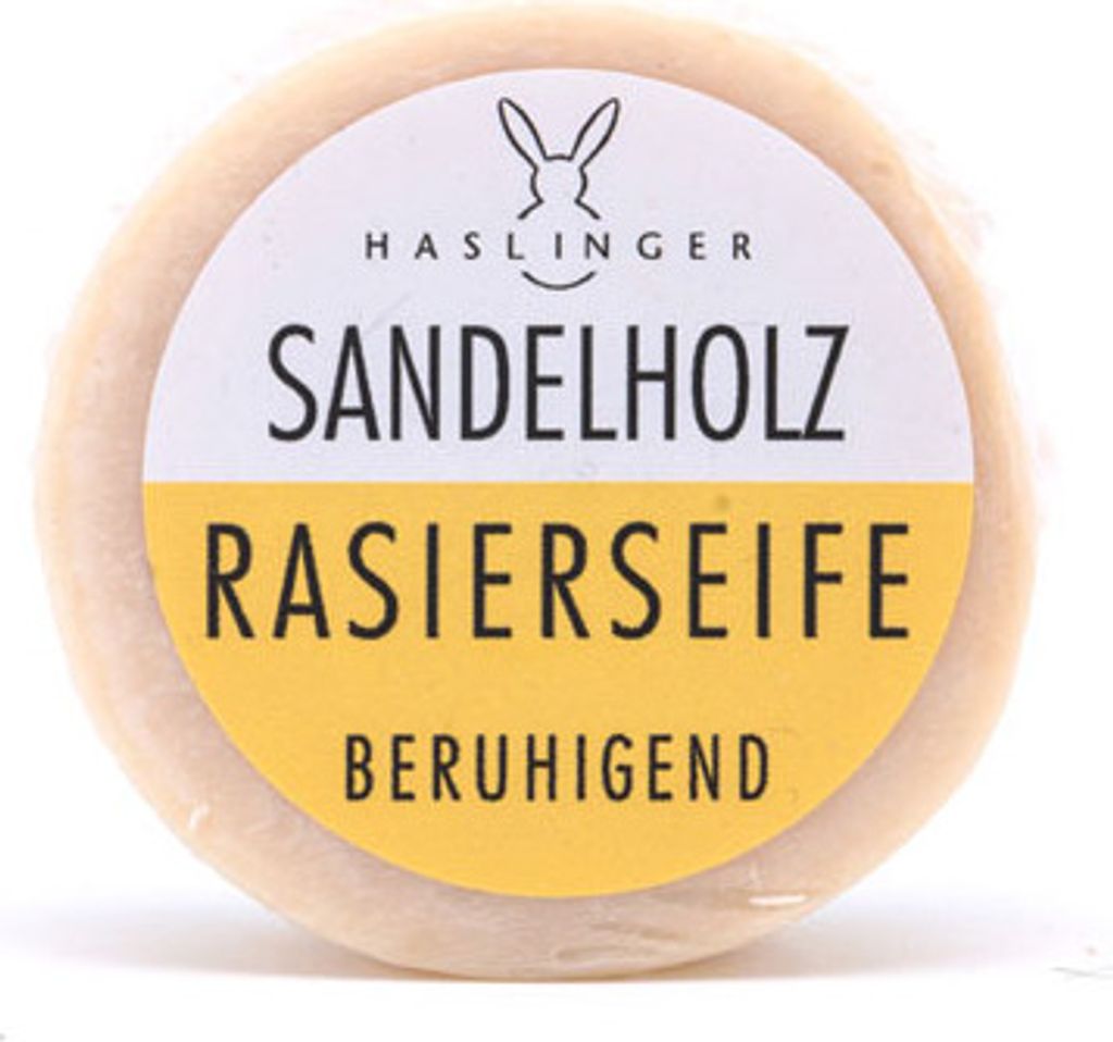 Haslinger Sandelholz Rasierseife, 60 g Art.Nr. 1813 Produktbild 