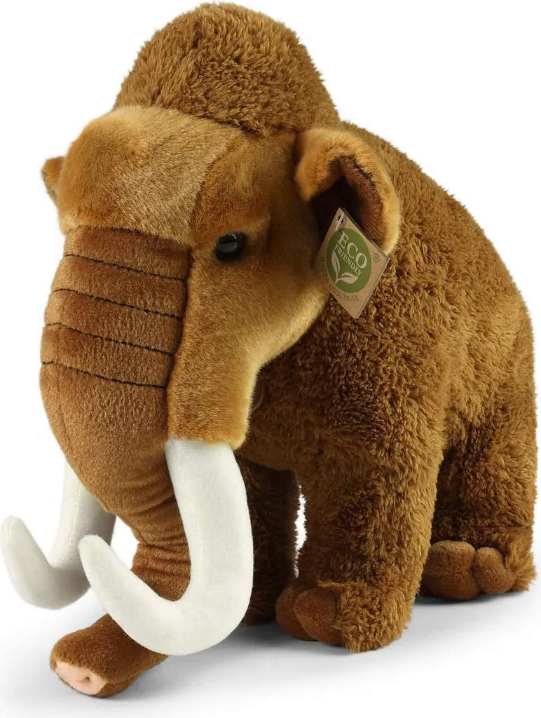 RAPPA Peluche mammouth 36 cm ECO-FRIENDLY - Compagnon doux et durable