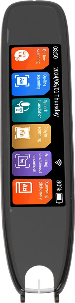 Traducteur portable stylo numérique WIFI pour voyages et lecture 142 langues