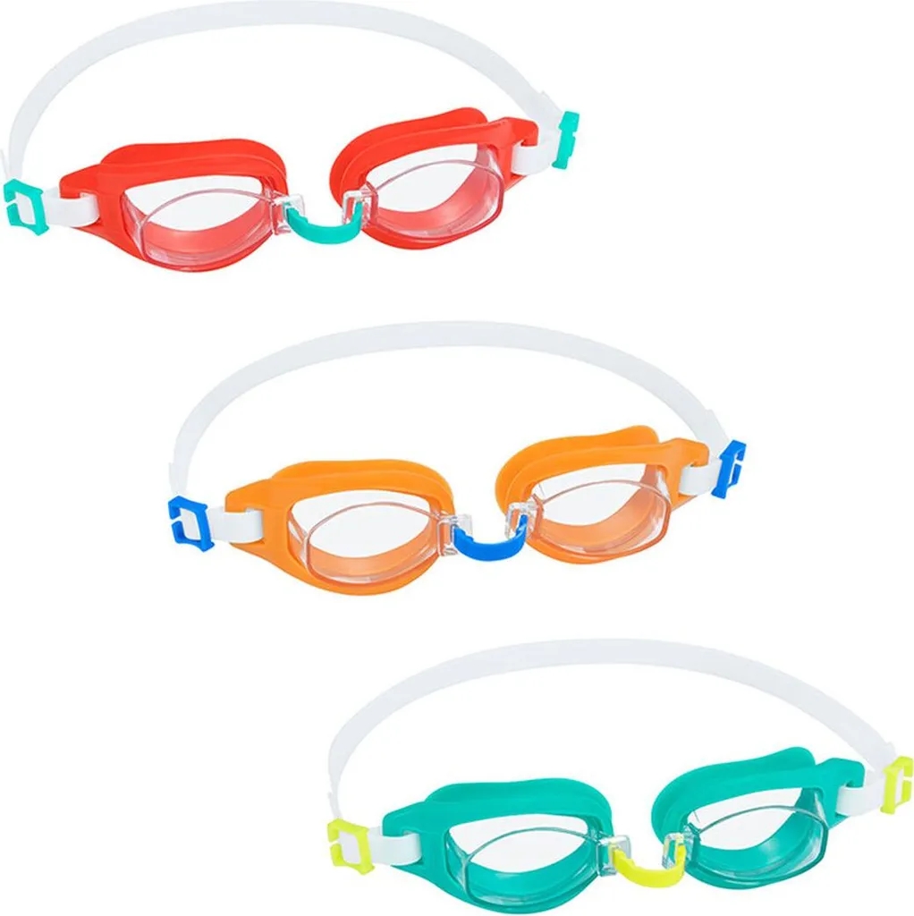 Lunettes de natation enfant Bestway Rose avec pont de nez ajustable
