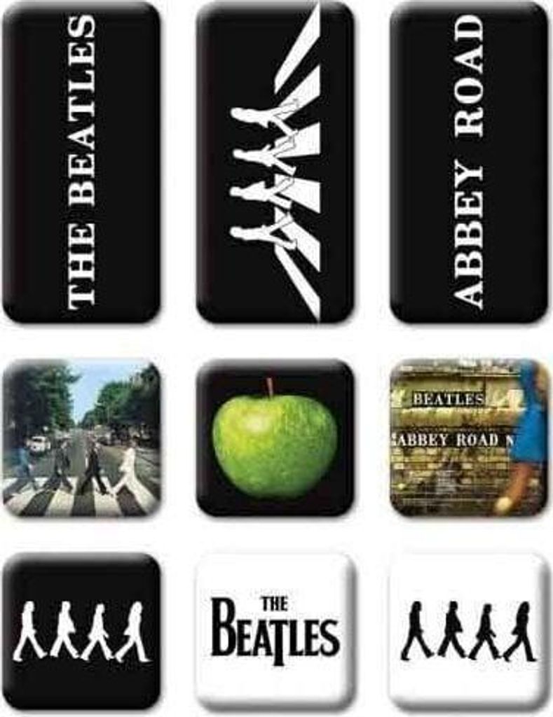 Set di calamite per frigorifero The Beatles - Abbey Road Immagine del prodotto 