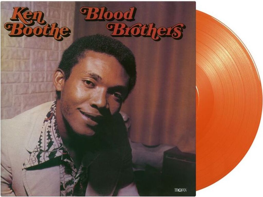 Ken Boothe: Ken Boothe: Blood Brothers (180g) (Limited Numbered Edition) (Orange Vinyl) - Bertus Musikvertrieb - (LP / B)