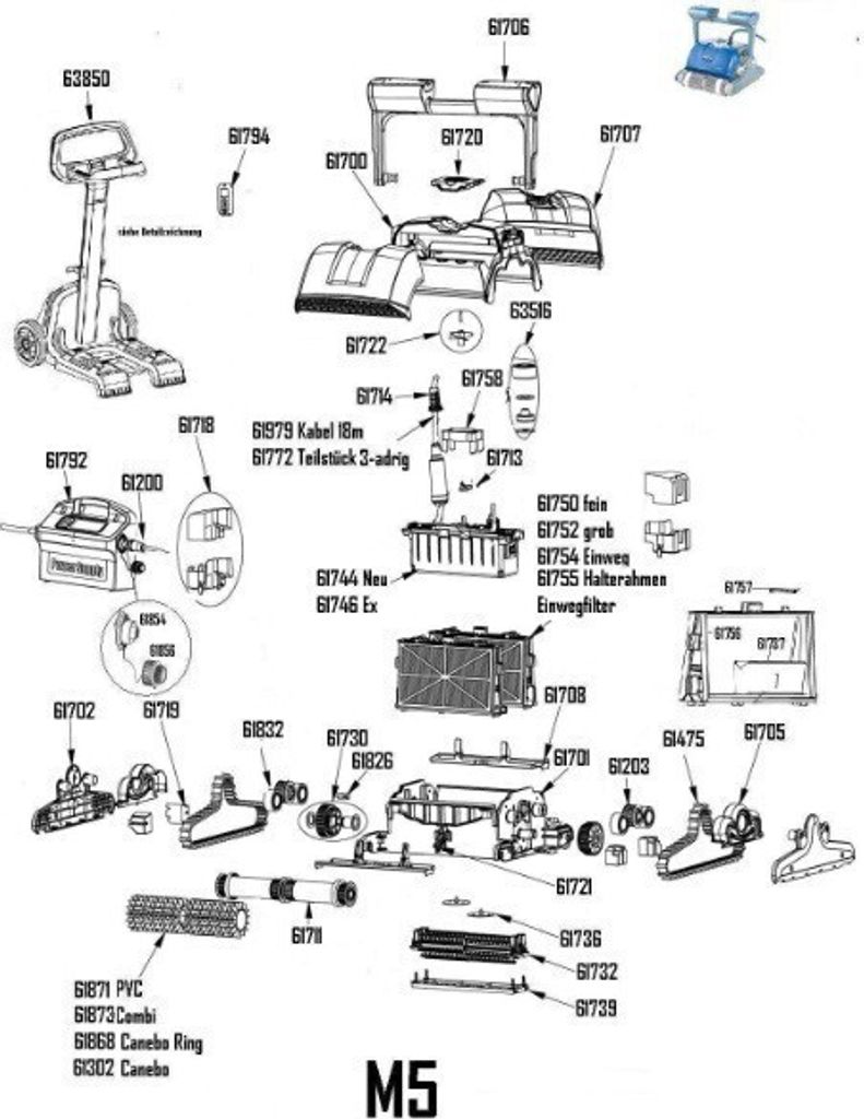 Gleitrad Dolphin Supreme Poolreiniger