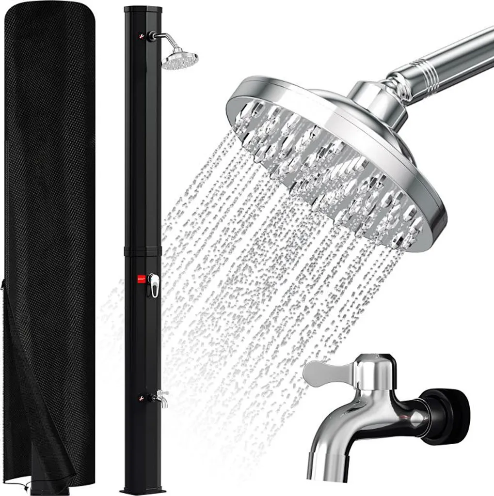 Doccia da Giardino Solare Izrielar 35L - Design Moderno per Piscina