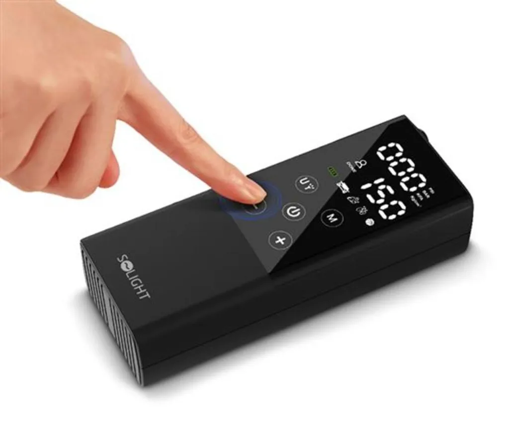 Compresseur Portable Rechargeable SOLIGHT PAP01 avec Écran LCD Précis - 4