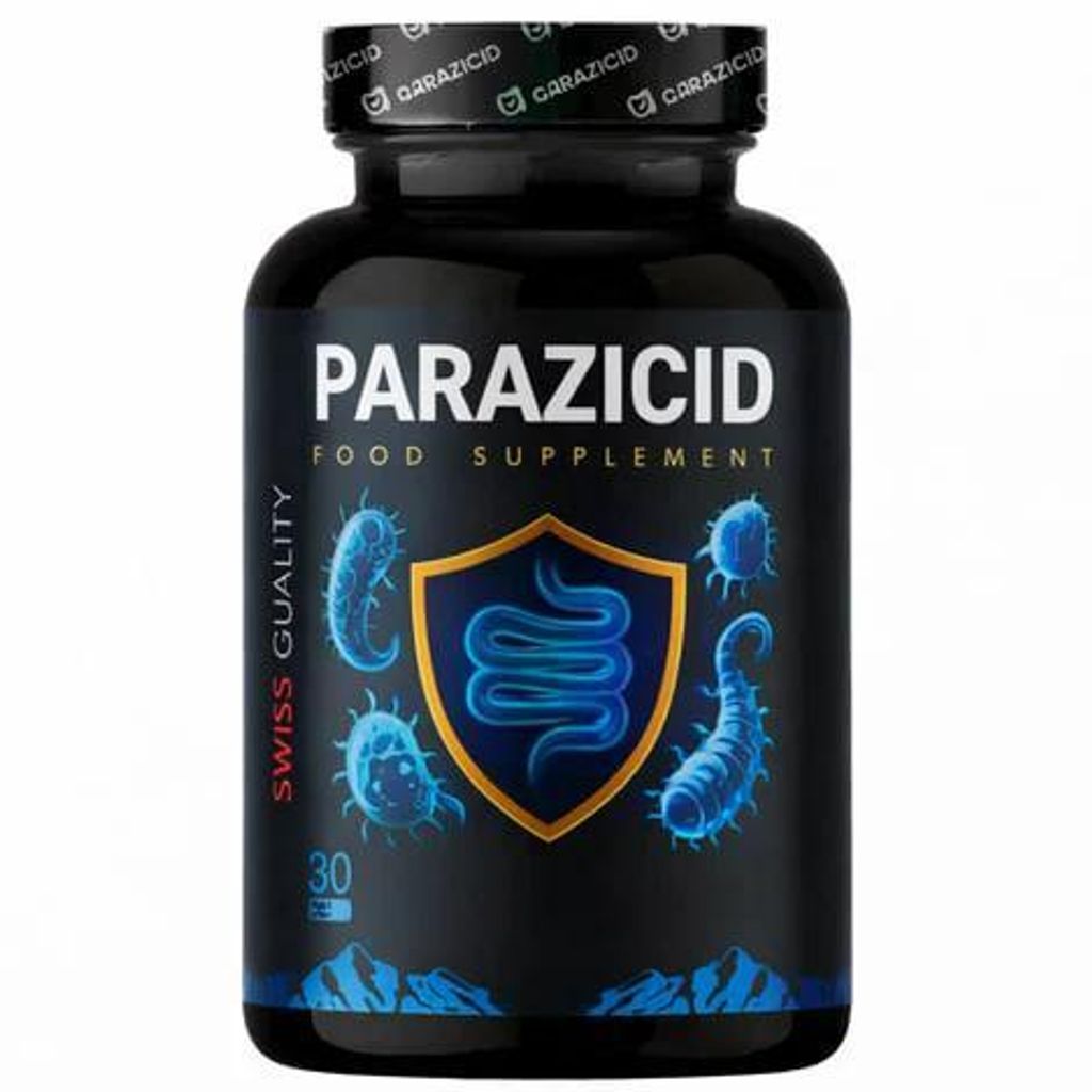 Parazicid – čištění střev a podpora trávení, 30 kapslí Obrázek produktu 
