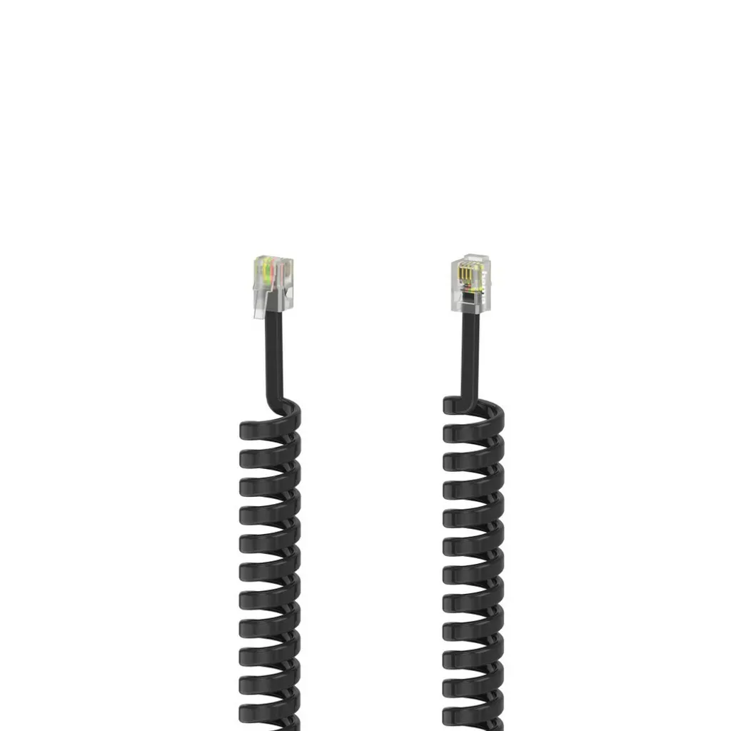 Cavo Telefonico Hama 00201150 1,5m Nero - Qualità per la tua Linea Casa