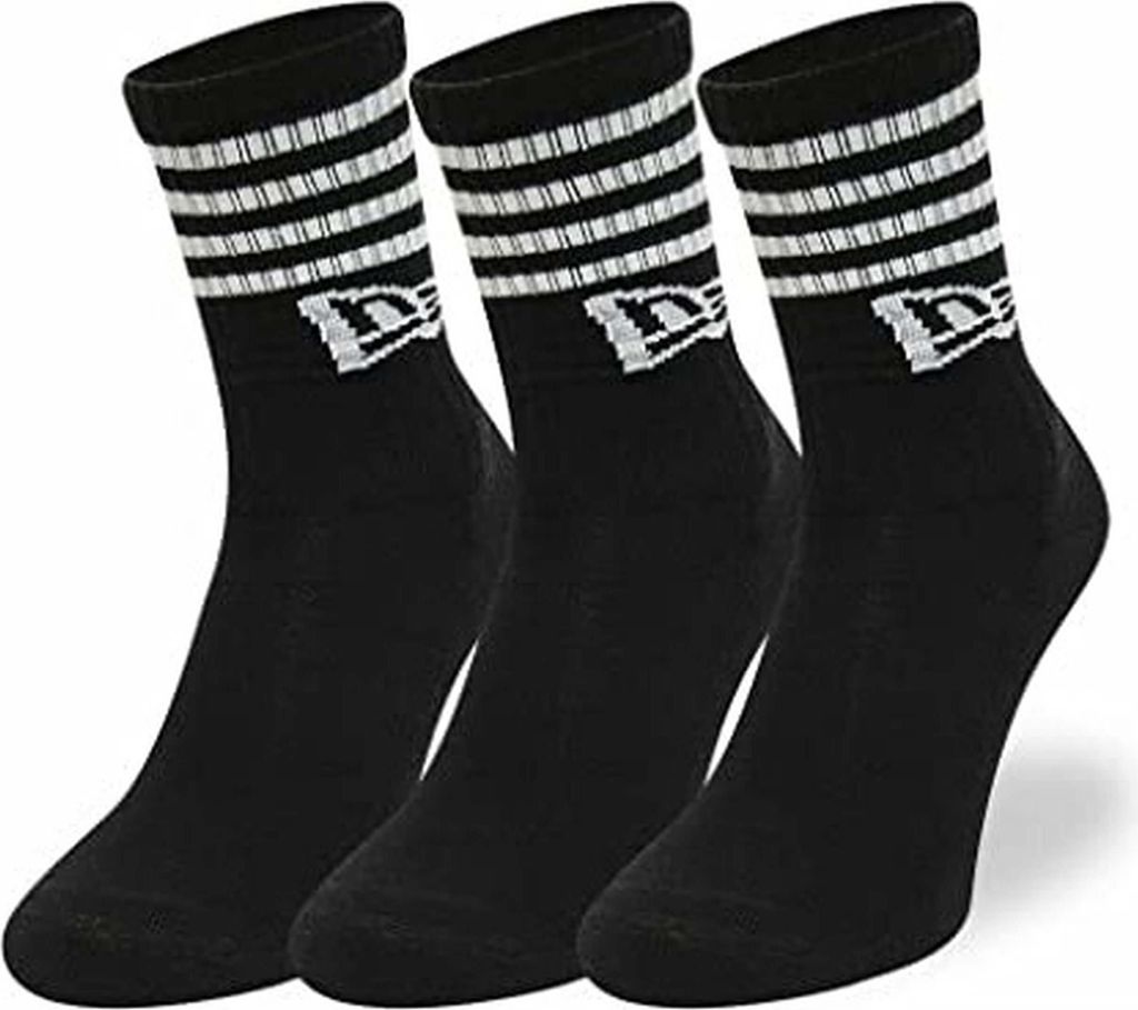 New Era Socks 13113627 in Black color size 43-46