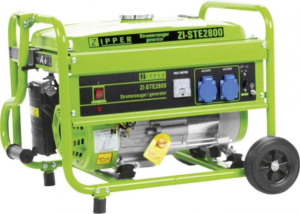 Zipper ZI-STE2800, 4800 W, 230 V, 15 l, Benzin, 50 Hz, 3600 Produktbild 