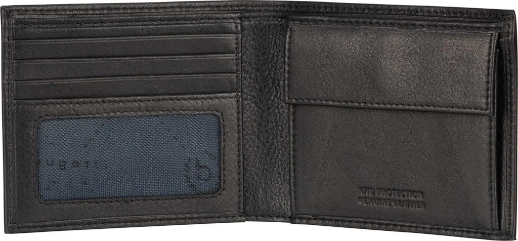 bugatti Nome Wallet : Fini les Portefeuilles Encombrants avec ce Cuir Noir - 20