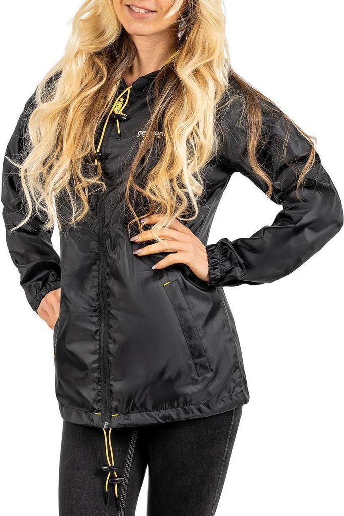 Geo Norway Damen Windbreaker Boat Lady Black S