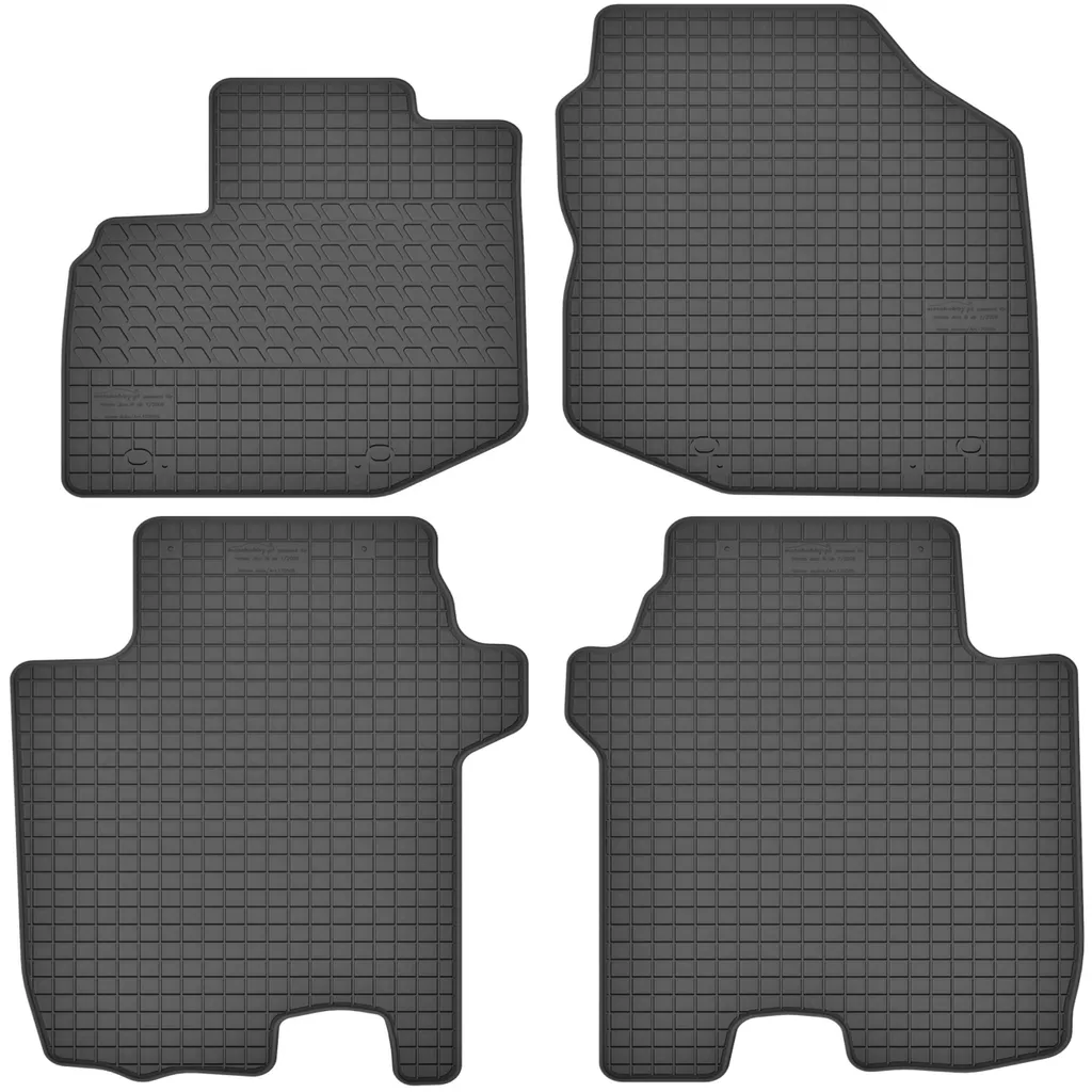 Set Tappetini Gomma Honda City V: Su Misura, Inodore e Resistenti