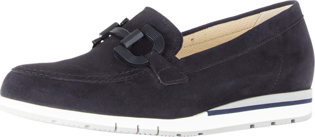 Gabor Damen Klassische Halbschuhe Loafer 82.416 Blau