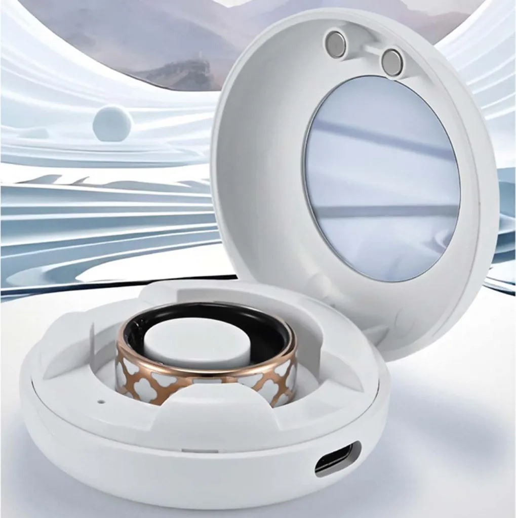 Bague Intelligente Avizar Ursa Or Taille 12 Idéale Suivi de Santé