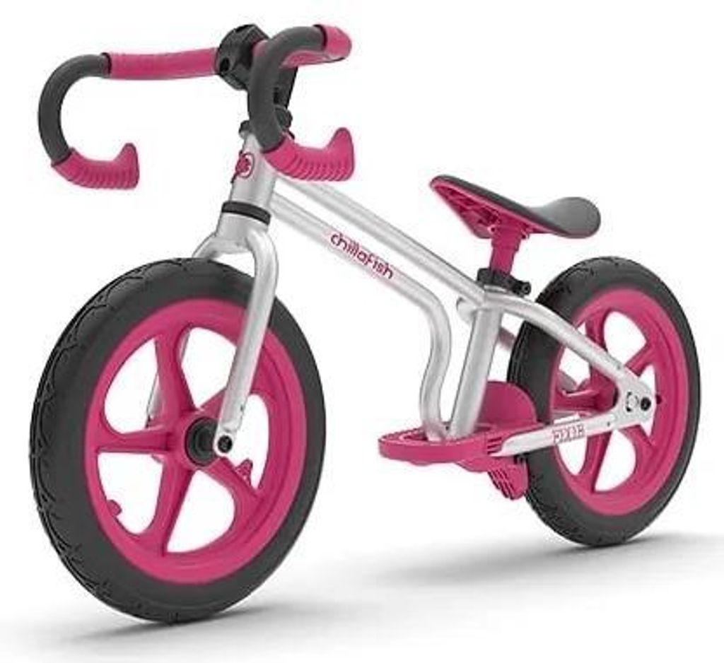 Bicicletta senza pedali per bambini Chillafish Fixie Rosa Immagine del prodotto 
