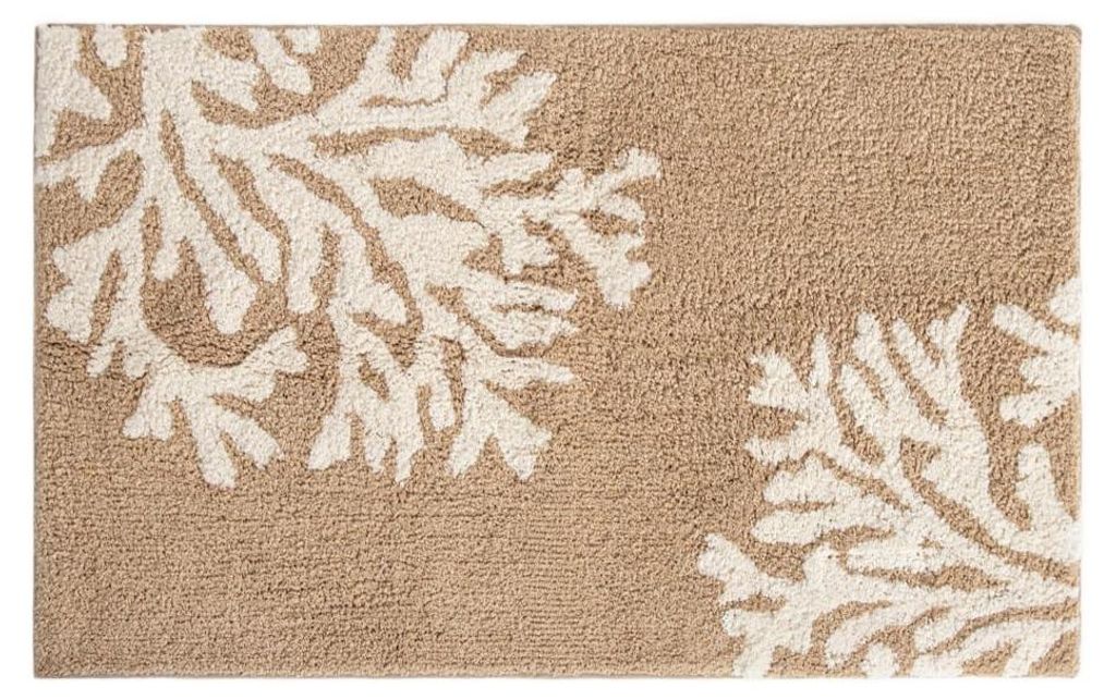 HOMLA KORALL Badteppich mit Koralle 50x80 cm