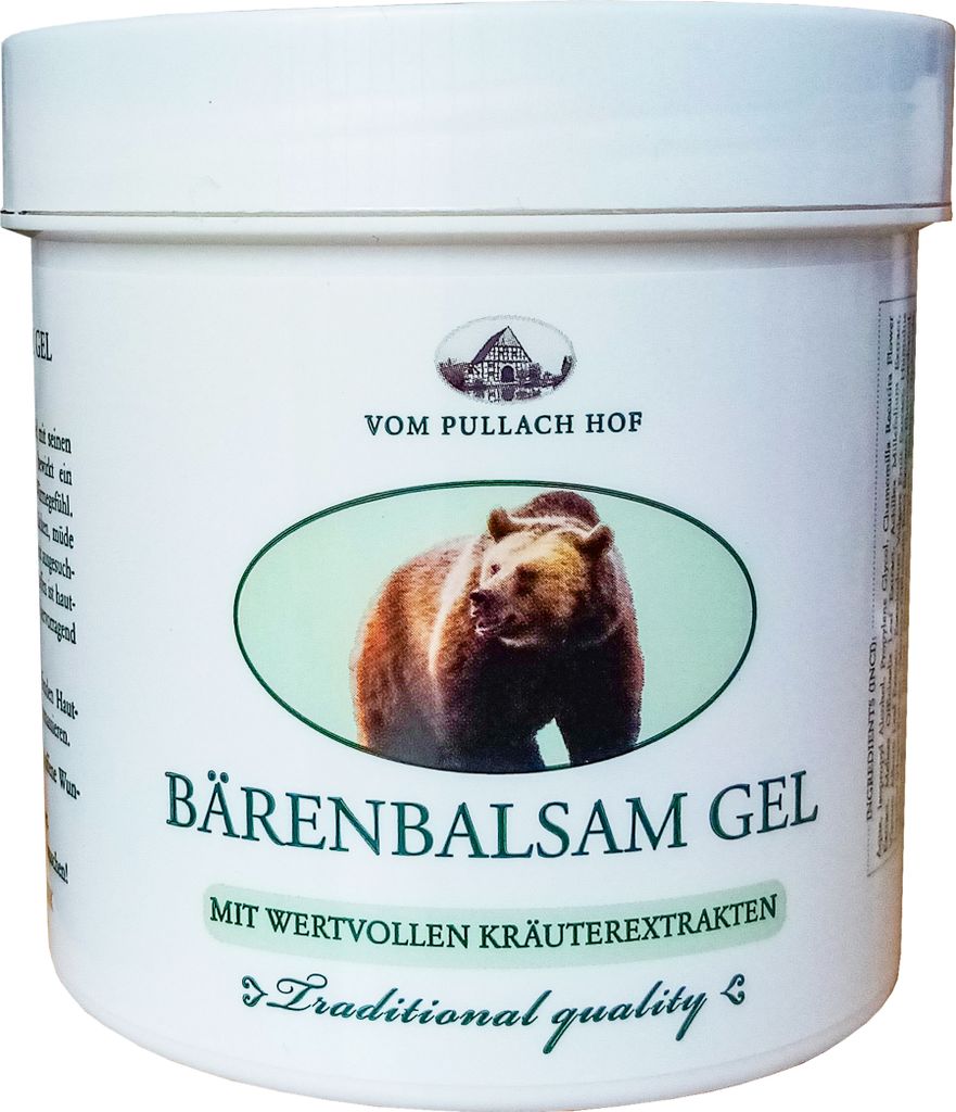 BÄRENBALSAM GEL 250ml Rücken Beine Muskeln Bärenbalsam Produktbild 