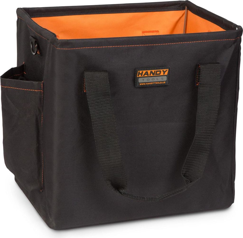 Faltbare Werkzeugtasche mit Metallrahmen – Werkzeugtasche aus Polyester, 350 x 270 x 340 mm – Weichwandige Tasche mit großem Fassungsvermögen...